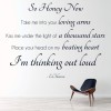 Thinking Out Loud Ed Sheeran Song Lyric Wall Sticker