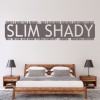 Slim Shady Stand Up Eminem Song Lyrics Wall Sticker