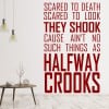 Mobb Deep Halfway Crooks Song Lyrics Wall Sticker