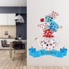 Mad Hatters Tea Party Kitchen Wall Sticker