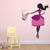 Pink Princess Wall Sticker