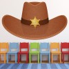 Cowboy Sheriff Hat Wall Sticker
