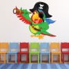 Pirate Parrot Wall Sticker