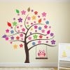 Owl Tree Flower Wall Sticker