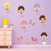 Fairy Butterflies Wall Sticker Set