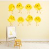 Baby Chicks Easter Wall Sticker Set