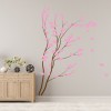 Pink Cherry Blossom Tree Flower Wall Sticker