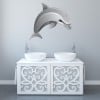 Grey Dolphin Under The Sea Animals Wall Sticker