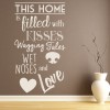 This Home Dog Quote Wall Sticker