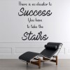 No Elevator To Success Quote Wall Sticker