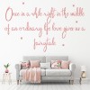 Once In A While Love Quote Wall Sticker