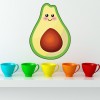 Happy Avocado Fruit Food Wall Sticker