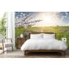 Floral Meadow Countryside Wall Mural Wallpaper