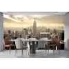 Manhattan Skyscrapers Skyline Wall Mural Wallpaper