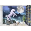 Full Moon Unicorn Wall Mural Wallpaper