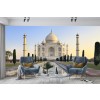 Morning Taj Mahal India Wall Mural Wallpaper