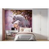 Magical Unicorn & Foal Wall Mural Wallpaper