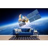 Satellite & Planet Earth Space Wall Mural Wallpaper