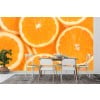 Orange Slice Wall Mural Wallpaper
