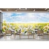 Daisy Field Floral Wall Mural Wallpaper