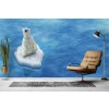 Iceberg Polar Bear Wall Mural Wallpaper