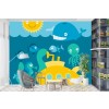 Yellow Submarine Wall Mural Wallpaper