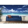 White Sands & Blue Sea Beach Wall Mural Wallpaper