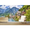 Austrian Lake Landscape Wall Mural Wallpaper