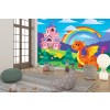 Princess Castle & Dragon Fairytale Wall Mural Wallpaper