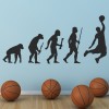 Evolution Basketball Sports Wall Sticker