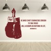 He Who Is Not Courageous Muhammad Ali Quote Wall Sticker