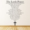 The Lords Prayer Christian Wall Sticker