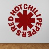 Red Hot Chili Peppers Band Logo Wall Sticker