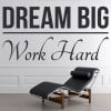Dream Big Work Hard Inspirational Quote Wall Sticker