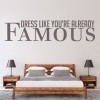 Already Famous Fashion Quote Wall Sticker