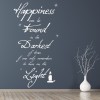 Dumbledore Inspirational Quote Harry Potter Wall Sticker