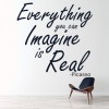 Everything You Can Imagine Picasso Quote Wall Sticker