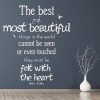 Beautiful Things Life Quote Wall Sticker