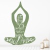 Do What Makes Your Soul Happy Yoga Quote Wall Sticker