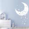 Twinkle Star Moon Nursery Wall Sticker