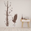 Bamboo Tree Bird Wall Sticker