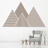 Mountain Geometric Wall Sticker