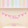 Personalised Name Bunting Wall Sticker