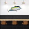 Yellowfin Tuna Fish Wall Sticker
