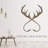 Hunting Fishing Wall Sticker