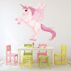Pink Pegasus Unicorn Wall Sticker