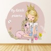 Little Princess Unicorn Wall Sticker