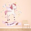 Be Unique Unicorn Wall Sticker