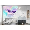 Rainbow s & Unicorn Wall Mural Wallpaper