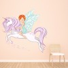 Flying Unicorn Fairy Dust Wall Sticker